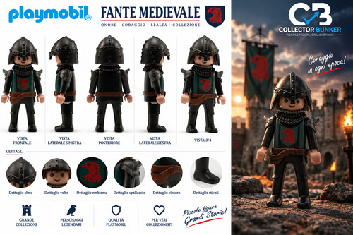 Playmobil knights fante - -,